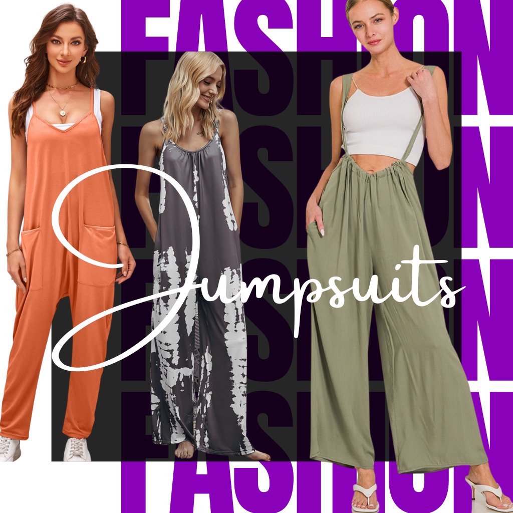 Jumpsuits & Rompers Collection | Trendy & Chic Women's One-Piece Outfits Jessie Knowles 