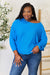 Zenana Full Size Round Neck Batwing Sleeve Blouse  Jessie Knowles