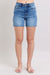 Judy Blue Full Size 2 Button Denim Shorts with Pockets Plus Size BOTTOMS Jessie Knowles