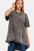 Zenana Round Neck Dropped Shoulder Blouse  Jessie Knowles