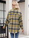 Mandy Pocketed Plaid Collared Neck Long Sleeve Shirt  Jessie Knowles