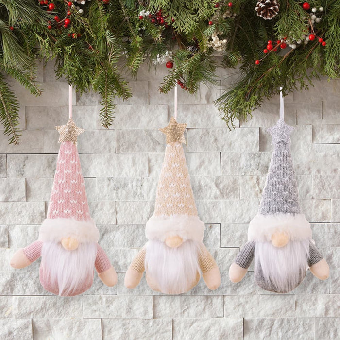 Assorted 2-Piece Faceless Gnome Hanging Widgets DECOR Jessie Knowles