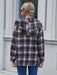 Ivy Lane Plaid Button Up Long Sleeve Hooded Jacket  Jessie Knowles