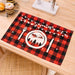 Assorted 2-Piece Plaid Placemats DECOR Jessie Knowles