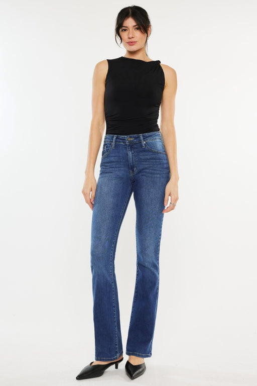 Kancan High Rise Slim Bootcut Jeans  Jessie Knowles