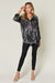 Double Take Full Size Printed Button Up Long Sleeve Shirt  Jessie Knowles