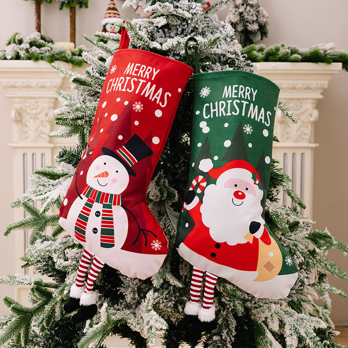 Printed Christmas Stocking Hanging Widget  Jessie Knowles