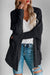 Double Take Pocketed Open Front Long Sleeve Cardigan  Jessie Knowles