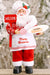 Christmas Standing Santa Claus Figure  Jessie Knowles