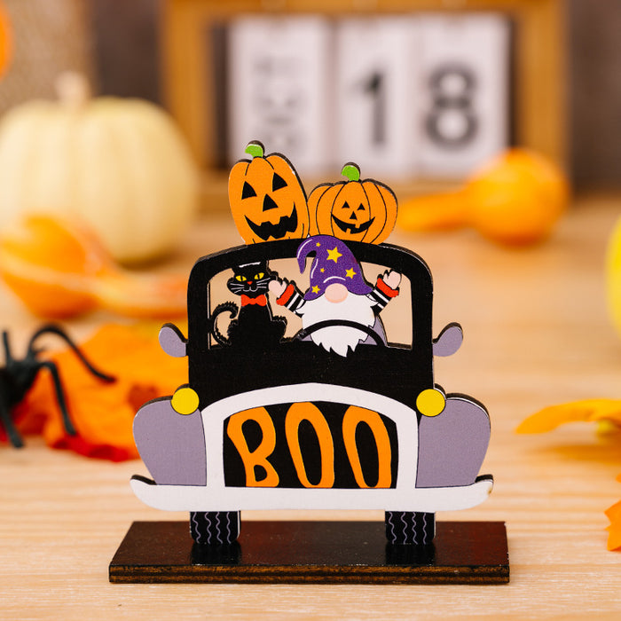 3-Piece Halloween Element Car-Shape Ornaments DECOR Jessie Knowles