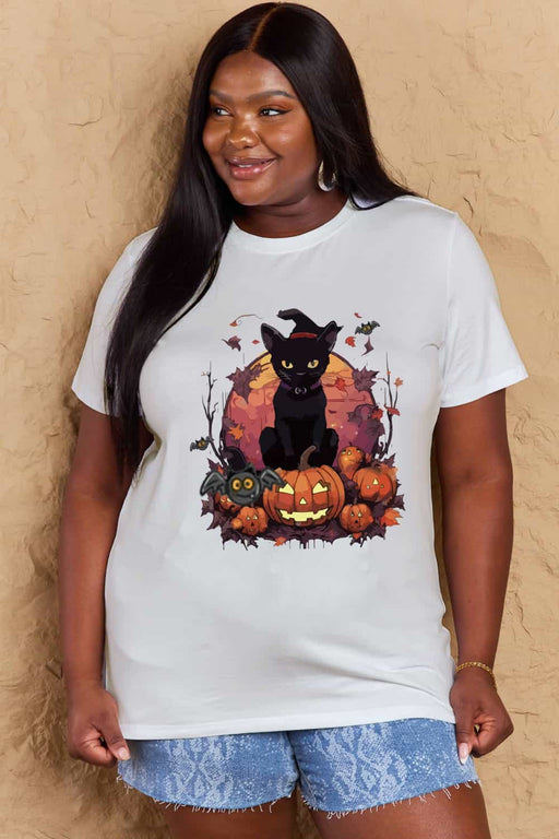 Simply Love Full Size Halloween Theme Graphic T-Shirt  Jessie Knowles