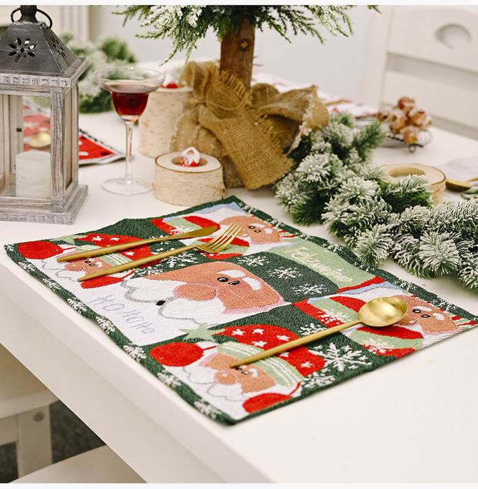 Assorted 2-Piece Christmas Placemats DECOR Jessie Knowles