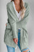 Double Take Pocketed Open Front Long Sleeve Cardigan  Jessie Knowles