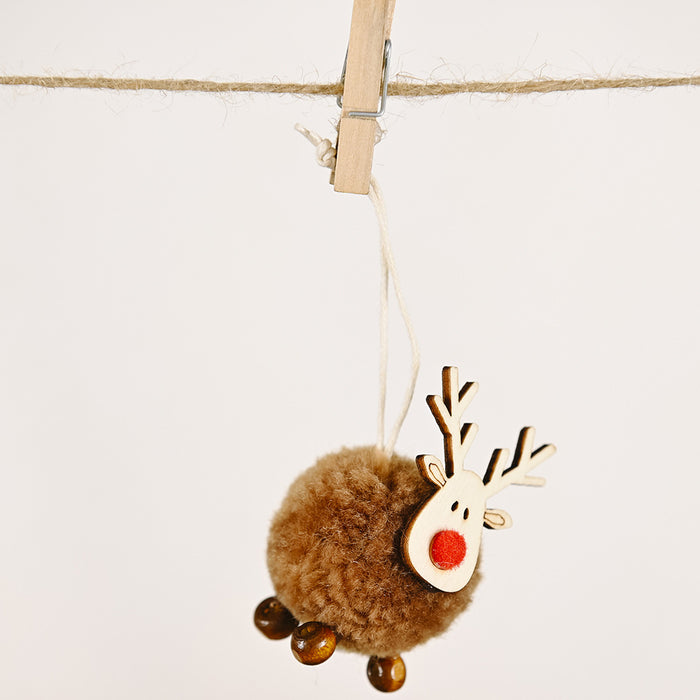 4-Piece Reindeer Hanging Widgets DECOR Jessie Knowles