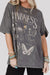 Kindness Butterflies Graphic Mineral Wash Loose Tee TOPS Jessie Knowles