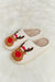 Melody Rudolph Print Plush Slide Slippers  Jessie Knowles