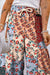 Full Size Drawstring Printed Wide Leg Pants  Jessie Knowles