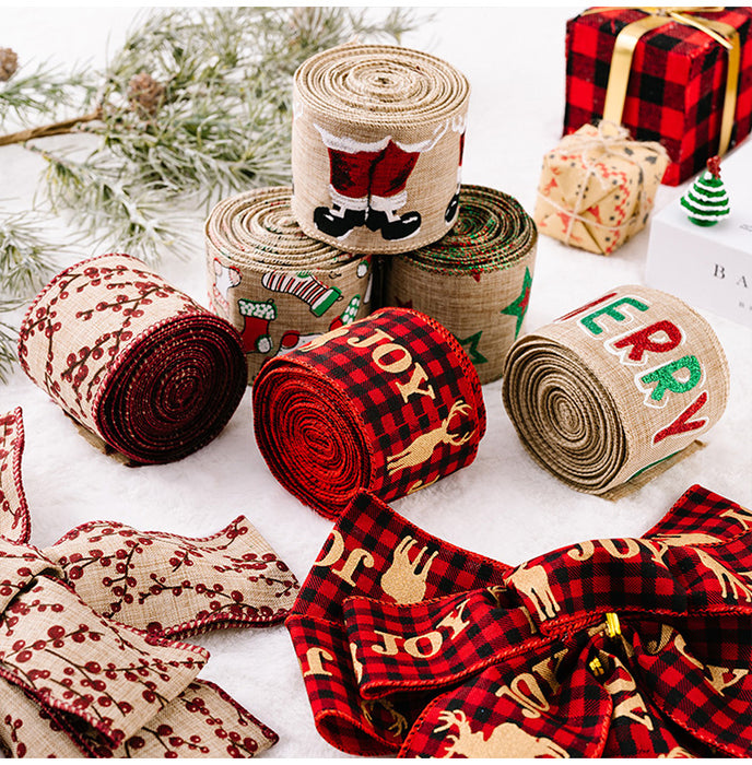 Christmas Polyester Ribbon  Jessie Knowles