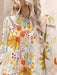 FAM-FAM Tiered Printed Long Sleeve Mini Dress  Jessie Knowles