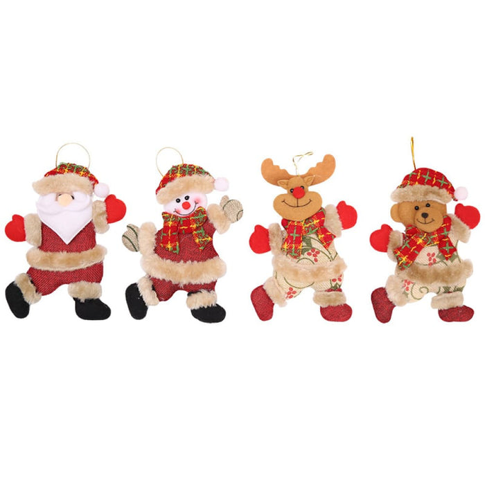 4-Piece Christmas Hanging Widgets DECOR Jessie Knowles