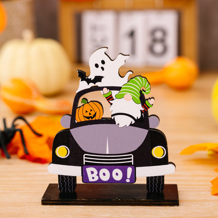 3-Piece Halloween Element Car-Shape Ornaments DECOR Jessie Knowles