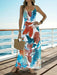 Printed Scoop Neck Maxi Cami Dress DRESSES Jessie Knowles