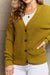 Zenana Kiss Me Tonight Full Size Button Down Cardigan in Chartreuse  Jessie Knowles