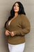 Zenana Kiss Me Tonight Full Size Button Down Cardigan in Olive  Jessie Knowles