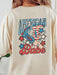 Graphic Round Neck Half Sleeve T-Shirt TOPS Jessie Knowles