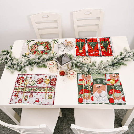 Assorted 2-Piece Christmas Placemats DECOR Jessie Knowles