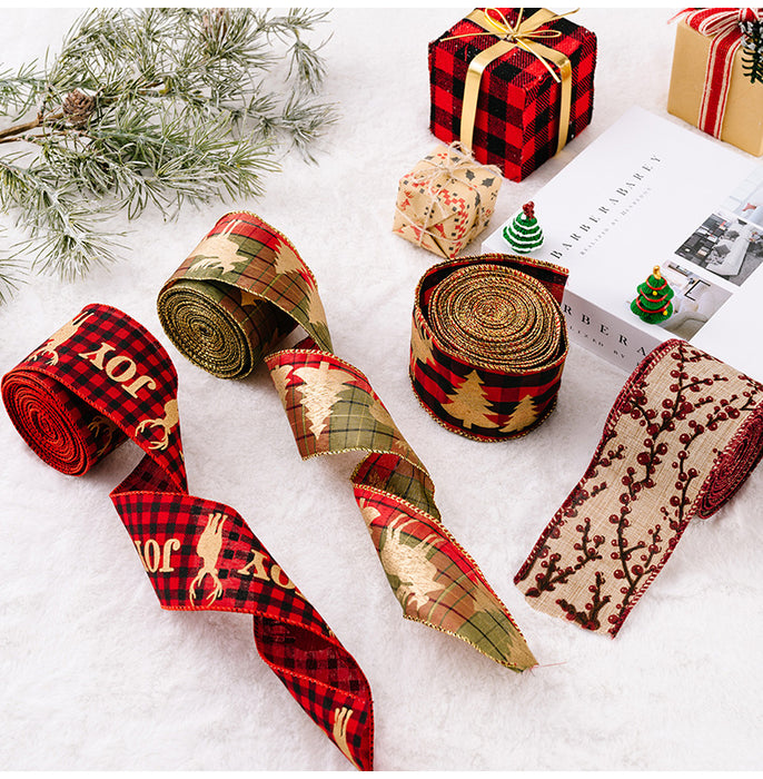 Christmas Polyester Ribbon  Jessie Knowles