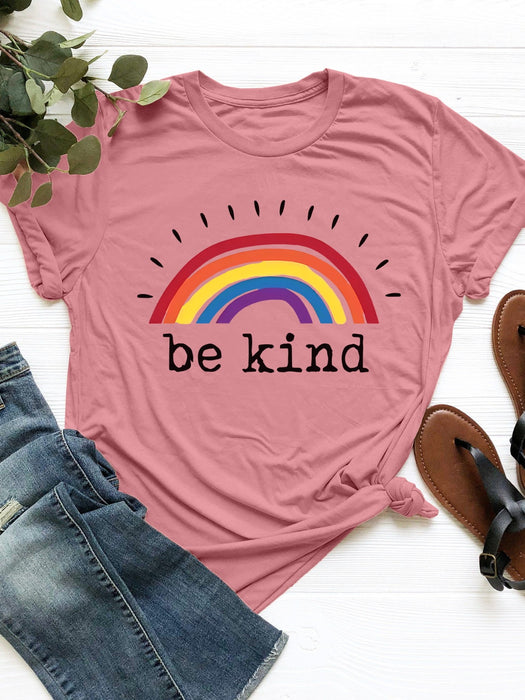 Graphic Round Neck Short Sleeve T-Shirt TOPS Jessie Knowles