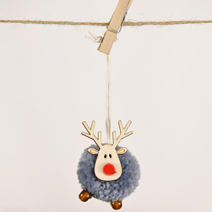 4-Piece Reindeer Hanging Widgets DECOR Jessie Knowles