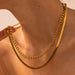 18K Gold-Plated Double Layered Necklace ACCESSORIES Jessie Knowles