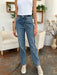 Judy Blue Full Size High Waist Straight Jeans  Jessie Knowles