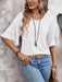 V-Neck Half Sleeve Blouse  Jessie Knowles