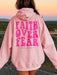 FAITH OVER FEAR Dropped Shoulder Hoodie  Jessie Knowles