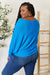 Zenana Full Size Round Neck Batwing Sleeve Blouse  Jessie Knowles