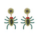 Spider Rhinestone Alloy Earrings  Jessie Knowles