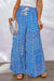 Full Size Drawstring Printed Wide Leg Pants  Jessie Knowles