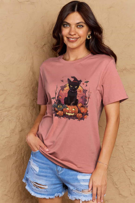 Simply Love Full Size Halloween Theme Graphic T-Shirt  Jessie Knowles