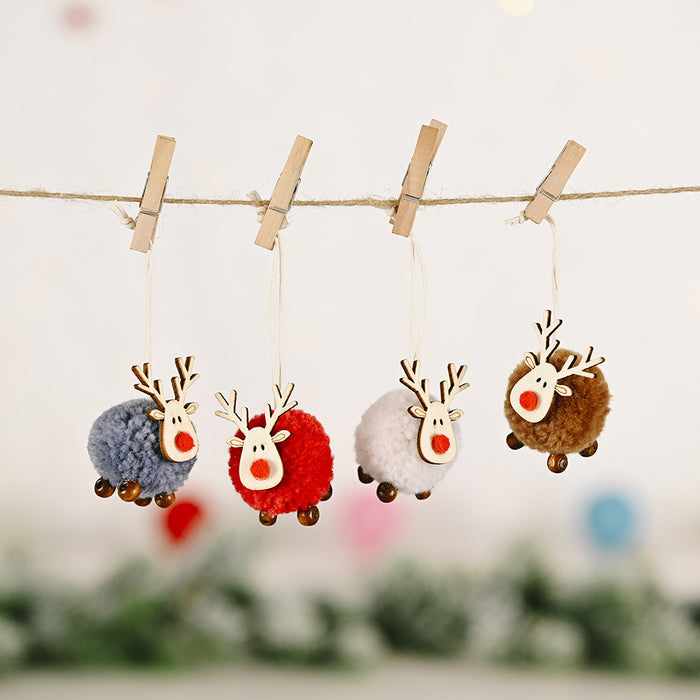 4-Piece Reindeer Hanging Widgets DECOR Jessie Knowles