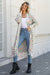 Angel Wings Multicolored Open Front Fringe Hem Cardigan SWEATER Jessie Knowles