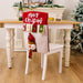 MERRY CHRISTMAS Chair Cover  Jessie Knowles