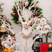 Santa Snowman Reindeer Hanging Ornament  Jessie Knowles