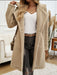 Devine Pocketed Long Sleeve Hooded Teddy Coat  Jessie Knowles