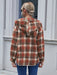 Ivy Lane Plaid Button Up Long Sleeve Hooded Jacket  Jessie Knowles