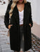 Devine Pocketed Long Sleeve Hooded Teddy Coat  Jessie Knowles