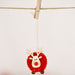 4-Piece Reindeer Hanging Widgets DECOR Jessie Knowles