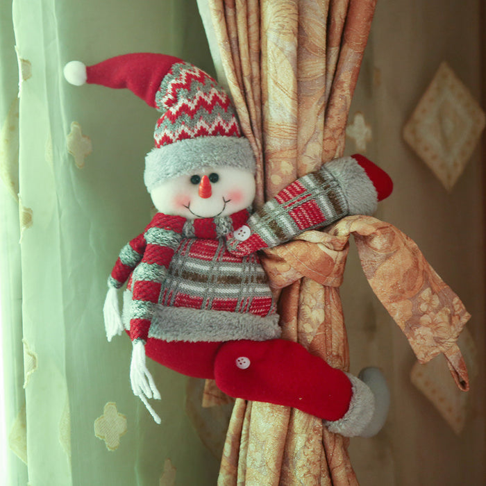 Christmas Doll Curtain Ornament  Jessie Knowles